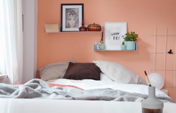 COULEUR ABRICOT POUR LE COIN NUIT - Paillasson.shop