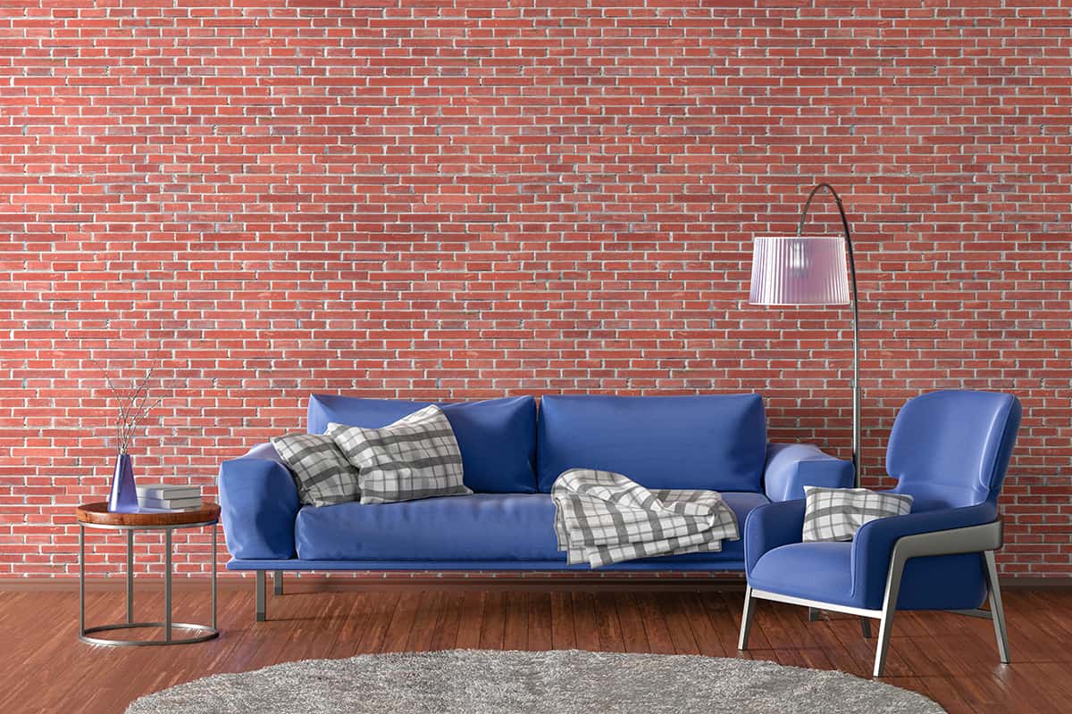 Quelle couleur de tapis va avec un canapé bleu ? - Paillasson.shop