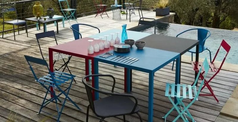 Quelle couleur pour un salon de jardin en fer ? - Paillasson.shop