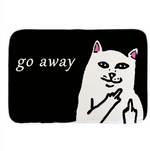 Paillasson chat go away - Vignette | Paillasson.shop