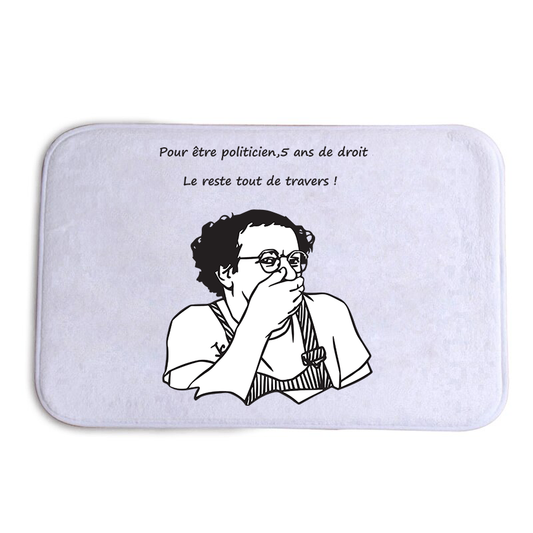 Paillasson humour politique