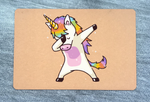 Paillasson Licorne - Vignette | Paillasson.shop