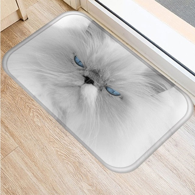 Paillasson avec photo de chat - Paillasson.shop