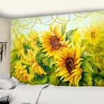 Tapis mural motif tournesol - Vignette | Paillasson.shop