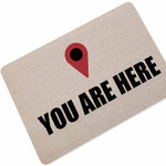 Tapis Vous êtes ici - Vignette | Paillasson.shop