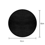 Tapis rond noir Diablo 3 - Vignette | Paillasson.shop