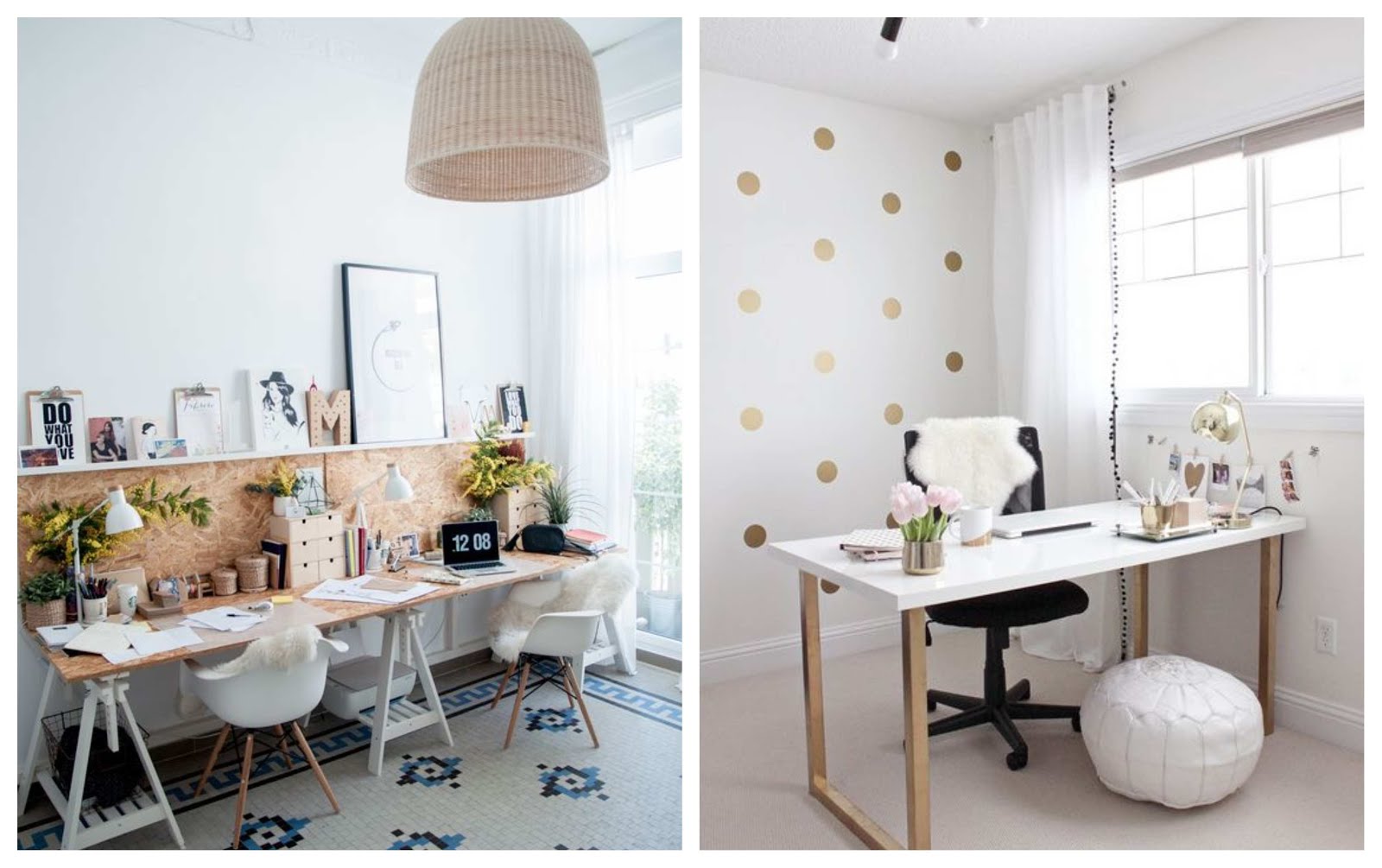 Comment décorer un bureau à domicile parfait : les meilleures idées ! - Paillasson.shop
