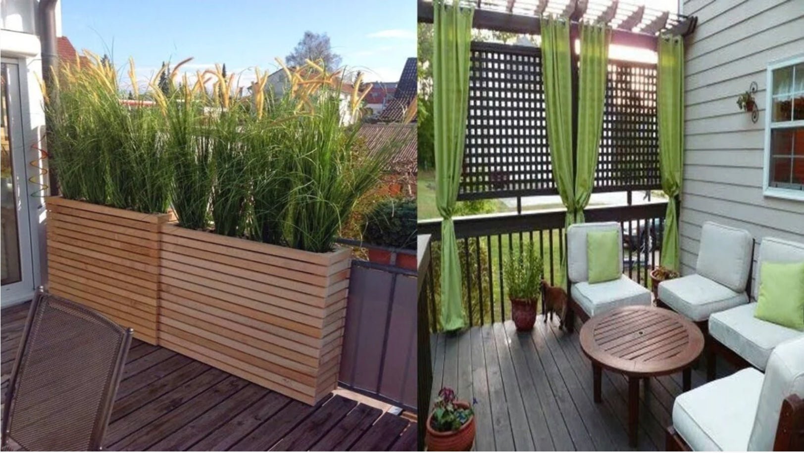 Comment se cacher des voisins sur une terrasse - Paillasson.shop
