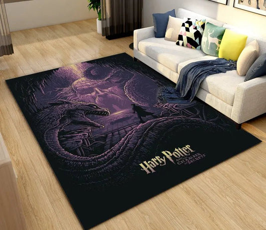 Grand Tapis de salon Harry Potter