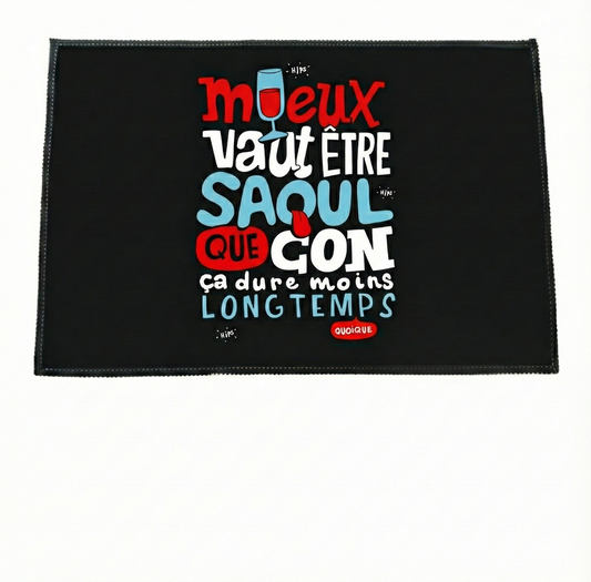 Tapis humour alcool