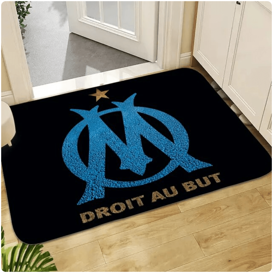 Paillasson supporter OM - Cadeau fan Olympique de Marseille