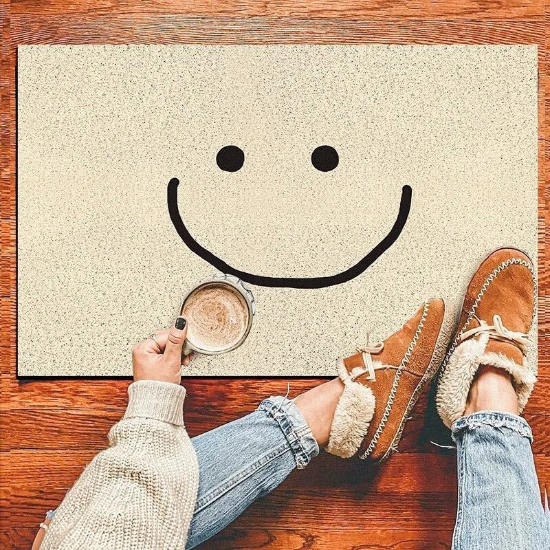 Paillasson Original Smiley Beige - Paillasson.shop