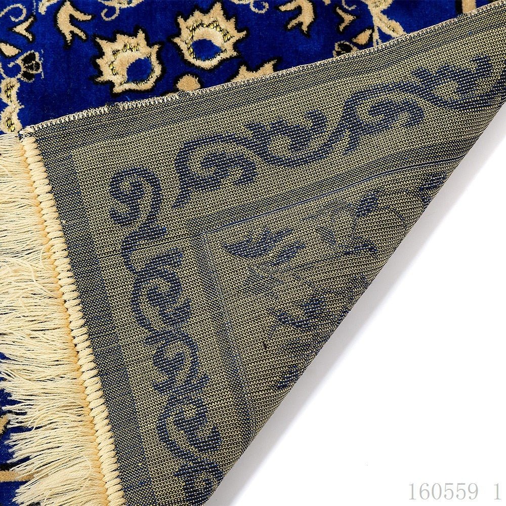 Tapis de prière bleu royal - Paillasson.shop