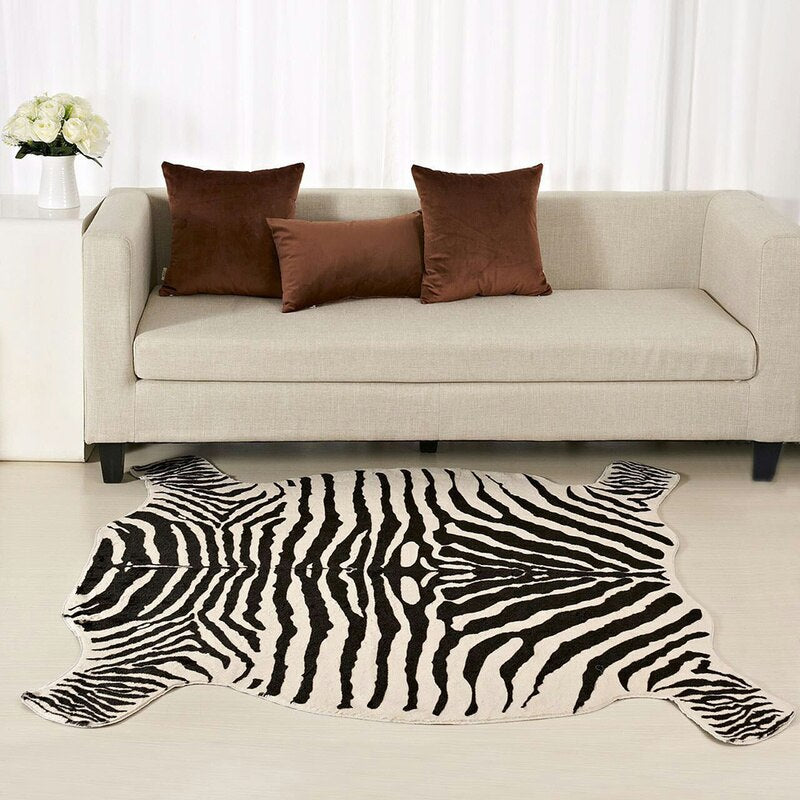 Tapis zèbre