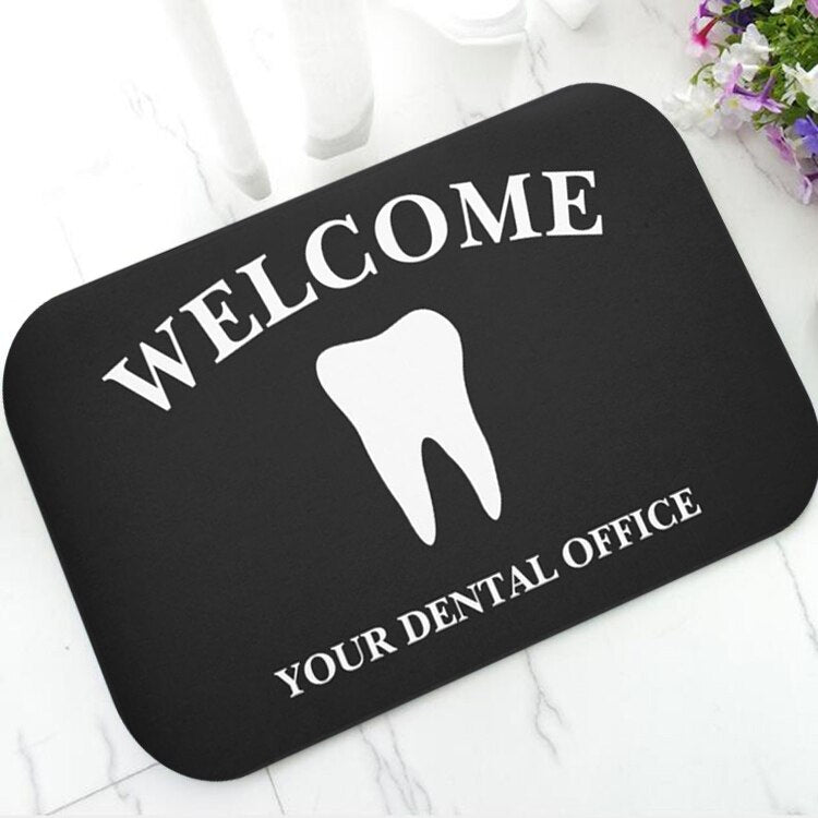 Paillasson bienvenu dentiste - Paillasson.shop