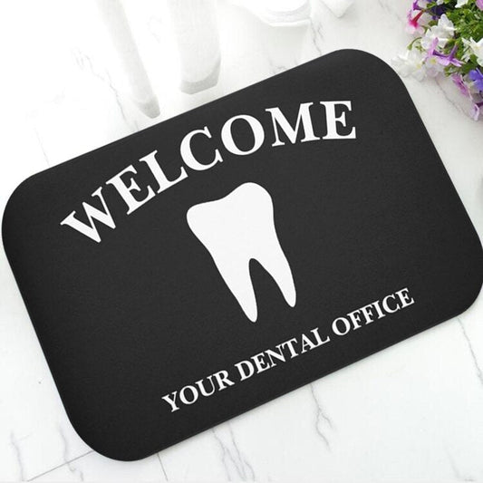Paillasson bienvenu dentiste - Paillasson.shop