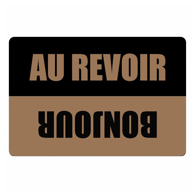 Paillasson Bonjour au Revoir - Paillasson.shop