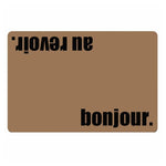 Paillasson Bonjour au Revoir - Vignette | Paillasson.shop
