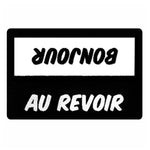 Paillasson Bonjour au Revoir - Vignette | Paillasson.shop