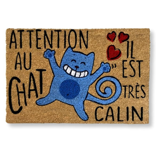 Paillasson coco chat - Paillasson.shop