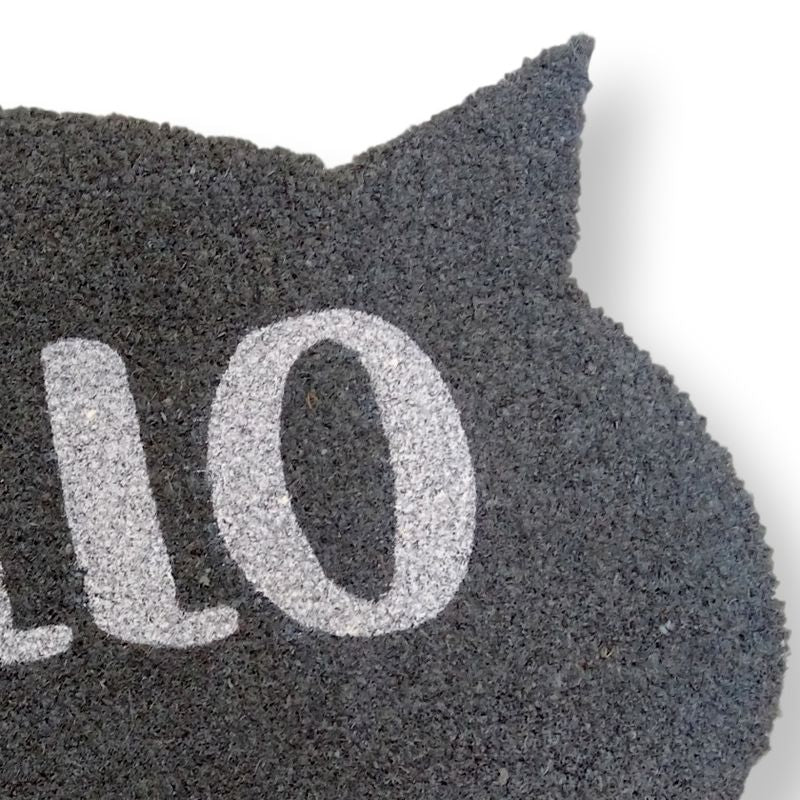 Paillasson coco gris anthracite - Paillasson.shop