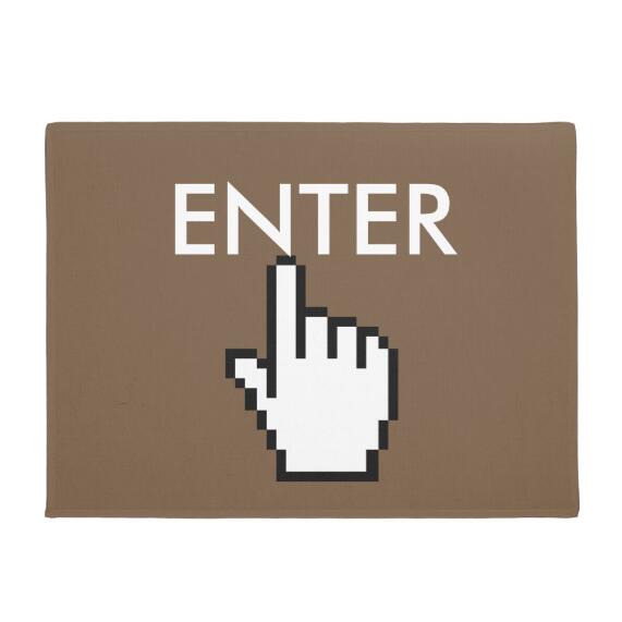 Paillasson de geek Enter - Paillasson.shop