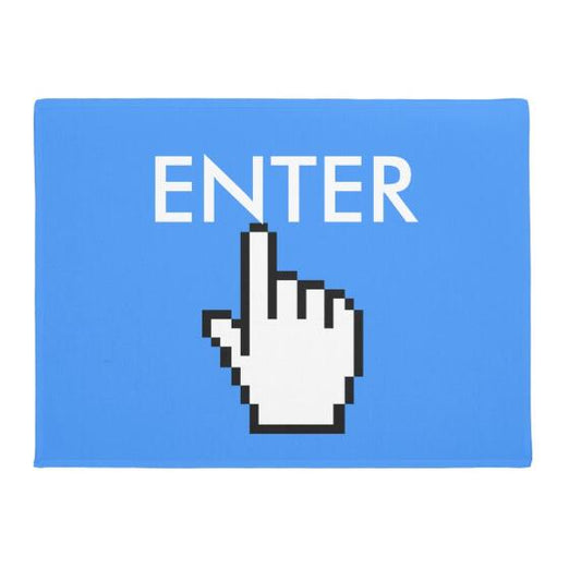 Paillasson de geek Enter - Paillasson.shop
