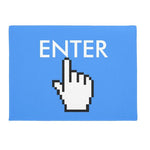 Paillasson de geek Enter - Vignette | Paillasson.shop