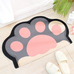 Paillasson en forme de pattes d'animaux - Vignette | Paillasson.shop