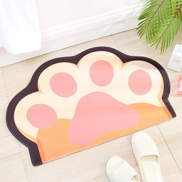 Paillasson en forme de pattes d'animaux - Paillasson.shop