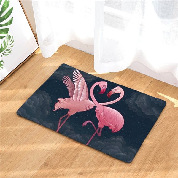 Paillasson flamant rose - Paillasson.shop