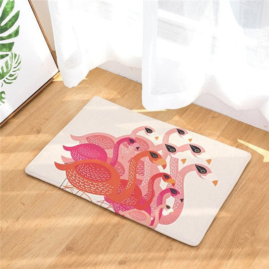 Paillasson flamant rose - Paillasson.shop