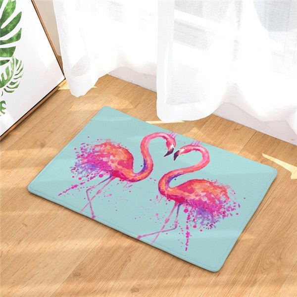 Paillasson flamant rose - Paillasson.shop
