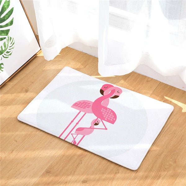 Paillasson flamant rose - Paillasson.shop