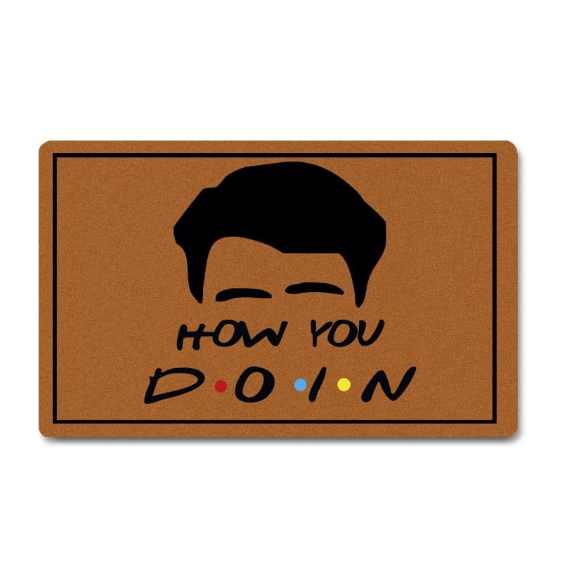 Paillasson Friends en caoutchouc "How you doin" - Paillasson.shop