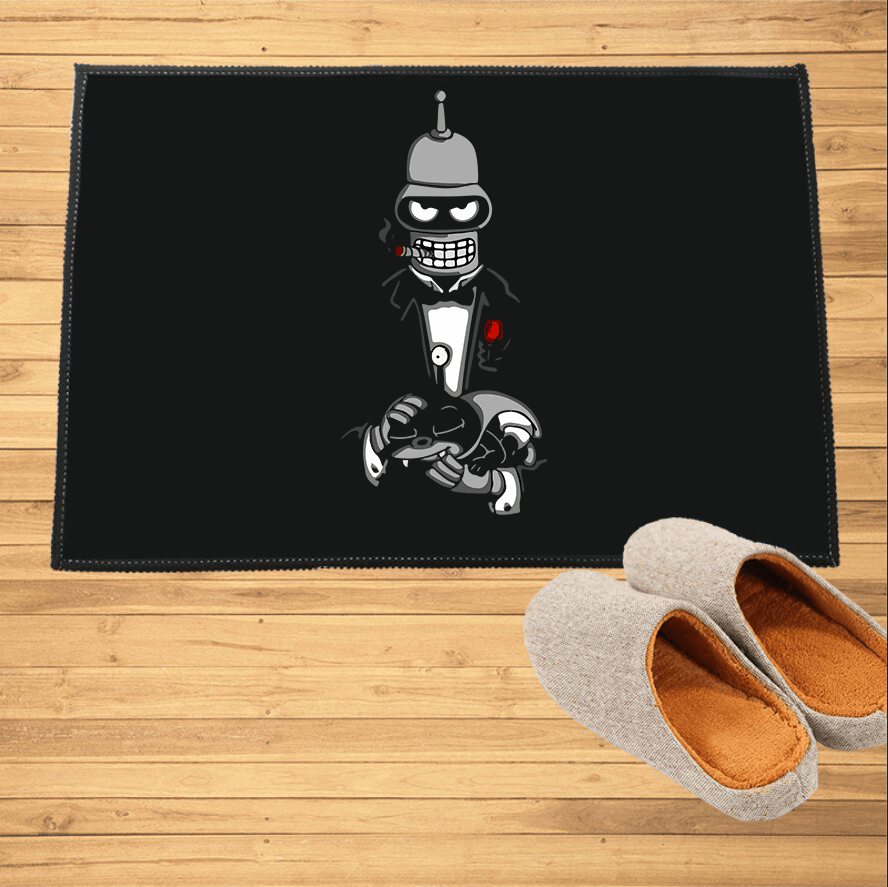 Paillasson Futurama Bender Parrain - Paillasson.shop