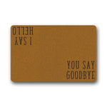 Paillasson Hello Goodbye - Vignette | Paillasson.shop