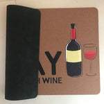 Paillasson humoristique vin - Vignette | Paillasson.shop