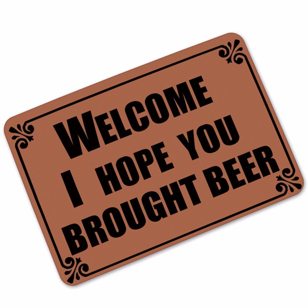 Paillasson humour bière - Paillasson.shop