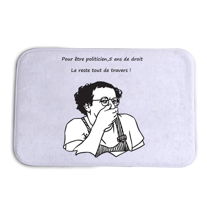 Paillasson humour politique - Paillasson.shop