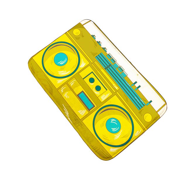 Paillasson vintage cassette - Paillasson.shop