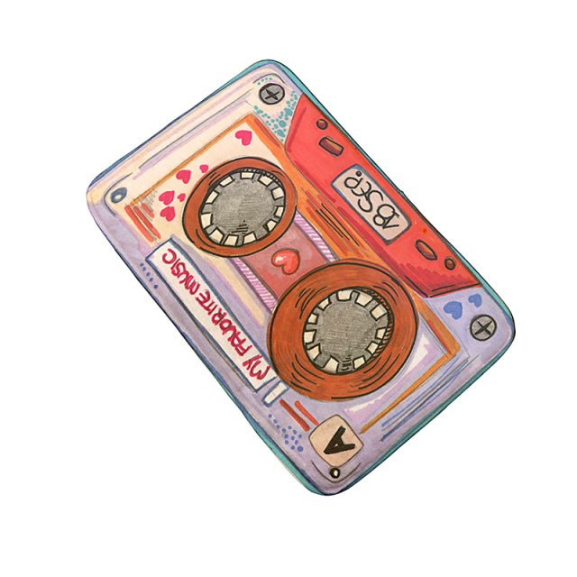 Paillasson vintage cassette - Paillasson.shop