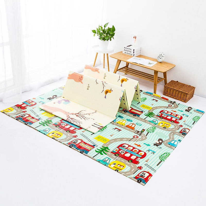 Tapis de jeu pour bébé, tapis de jeu en mousse de jeu pour bébé au