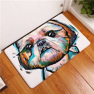 Paillassons Peintures de chiens - Paillasson.shop