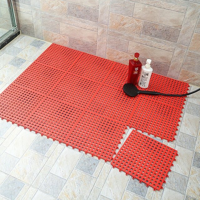 Tapis antidérapant de salle de bain assemblable - Paillasson.shop