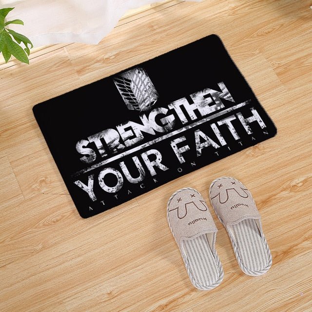 Tapis attaque des titans - Paillasson.shop