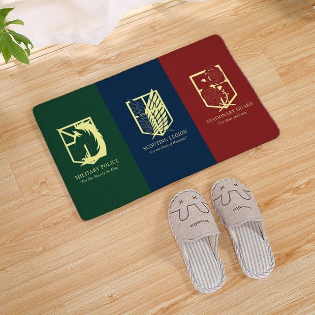 Tapis attaque des titans - Paillasson.shop