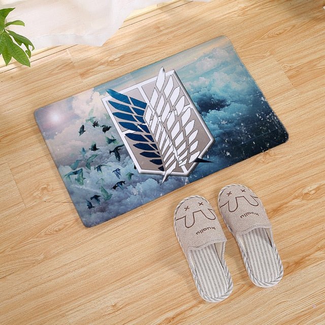 Tapis attaque des titans - Paillasson.shop