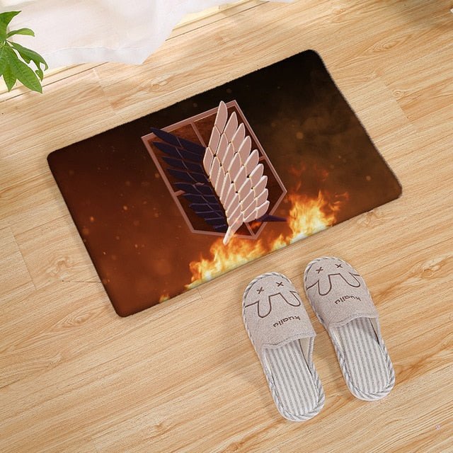 Tapis attaque des titans - Paillasson.shop