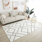 Tapis berbère noir et blanc - Vignette | Paillasson.shop